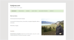 Desktop Screenshot of gudynas.com